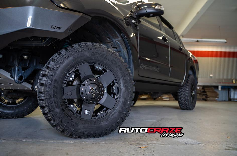 FORD RANGER ROCKSTAR XD MATTE BLACK